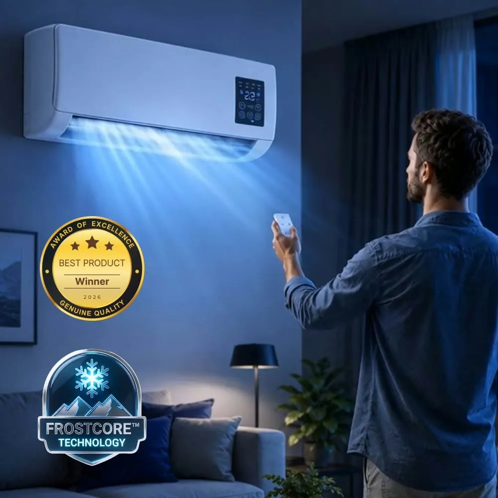 BlizzAir ar-condicionado portátil – climatização sem instalação para casa e escritório