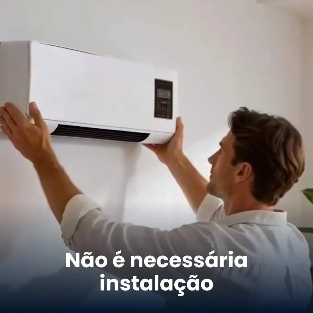 BlizzAir – sem instalação, é só ligar na tomada