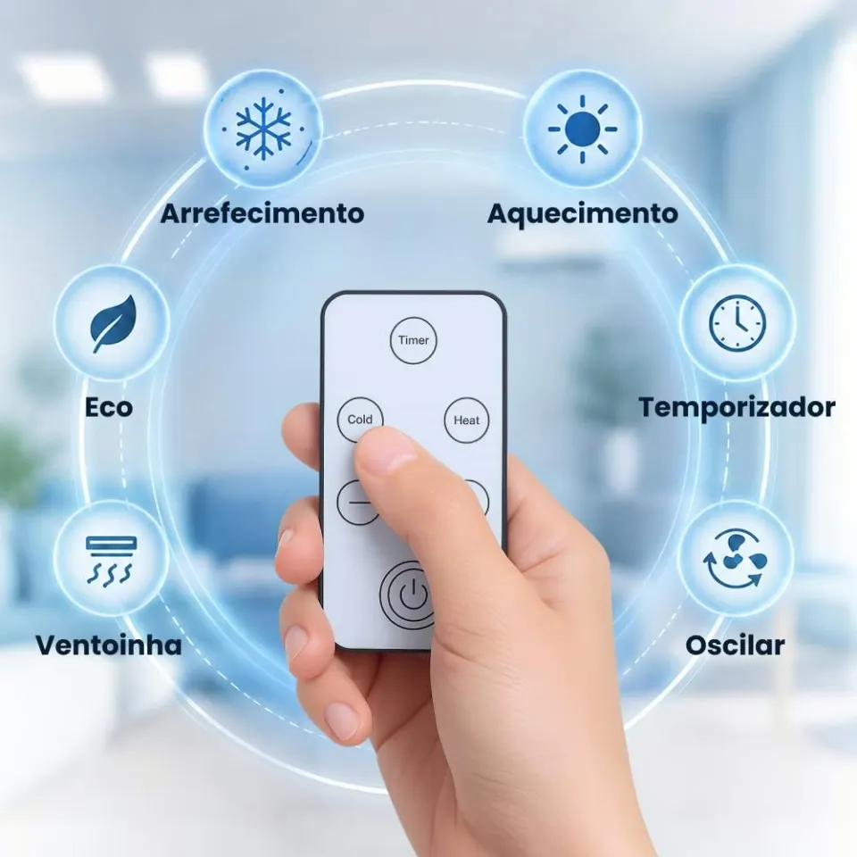 BlizzAir – 6 modos climáticos